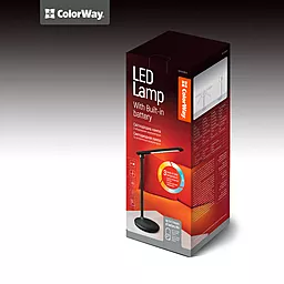 Настольная LED лампа ColorWay CW-DL02B-B - миниатюра 12