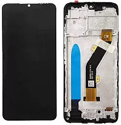 Дисплей Infinix Hot 30i с тачскрином и рамкой, Black - фото Дисплей Infinix Hot 30i с тачскрином и рамкой, Black