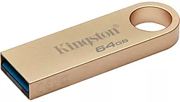 Флешка Kingston 64 GB DataTraveler SE9 Gen 3 Gold (DTSE9G3/64GB)