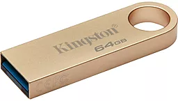 Флешка Kingston 64 GB DataTraveler SE9 Gen 3 Gold (DTSE9G3/64GB) - фото Флешка Kingston 64 GB DataTraveler SE9 Gen 3 Gold (DTSE9G3/64GB)