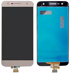 Дисплей LG K10 Power, X Charge, X Power 2 (M320, M320G, M322, M327, X320, X500) с тачскрином, оригинал, Gold - фото Дисплей LG K10 Power, X Charge, X Power 2 (M320, M320G, M322, M327, X320, X500) с тачскрином, оригинал, Gold