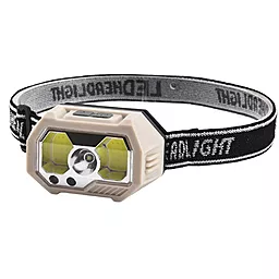 Налобный фонарик Bailong Police SH-S31-XPE+COB(white+red) (аккумуляторный)