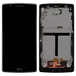 Дисплей LG G Flex 2 (H950, H955, F510, US995, LS996, LGLS996) з тачскріном і рамкою, Black