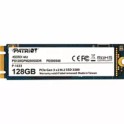 SSD Накопитель Patriot Scorch 128 GB M.2 2280 (PS128GPM280SSDR)