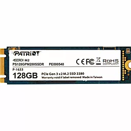 SSD Накопитель Patriot Scorch 128 GB M.2 2280 (PS128GPM280SSDR) - фото SSD Накопитель Patriot Scorch 128 GB M.2 2280 (PS128GPM280SSDR)