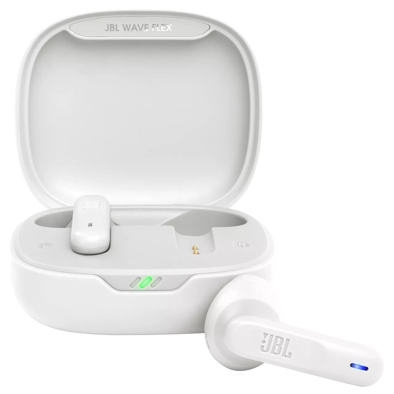 Наушники JBL Wave Flex (JBLWFLEXWHT) White - фото 1