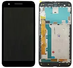 Дисплей Lenovo C2 (k10a40) с тачскрином и рамкой, оригинал, Black - фото Дисплей Lenovo C2 (k10a40) с тачскрином и рамкой, оригинал, Black