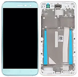 Дисплей Asus ZenFone 3 ZE520KL (Z017DB, Z017D, Z017DA, Z017DC, ZE520KL, ZA520KL) з тачскріном і рамкою, Aqua - фото Дисплей Asus ZenFone 3 ZE520KL (Z017DB, Z017D, Z017DA, Z017DC, ZE520KL, ZA520KL) з тачскріном і рамкою, Aqua