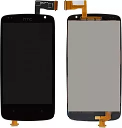 Дисплей HTC Desire 500 с тачскрином, Black