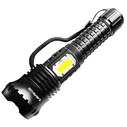 Фонарик аккумуляторный Bailong BL-A95-P50+COB (1x18650) - фото Фонарик аккумуляторный Bailong BL-A95-P50+COB (1x18650)