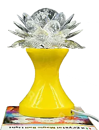 Светильник Ledwide LED диско-цветок желтый