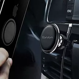 Тримач магнітний Earldom ET-EH38 Black - мініатюра 3 Тримач магнітний Earldom ET-EH38 Black - мініатюра 3