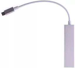 Адаптер Upex USB Type-C — USB2.0x3/RJ45 (UP10114) - миниатюра 3
