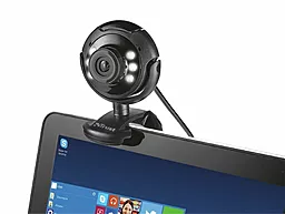 WEB-камера Trust Sportlight Pro HD Black - миниатюра 4