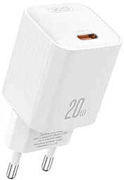 Мережевий зарядний пристрій XO L146 20w PPS PD USB-C ports charger white - фото Мережевий зарядний пристрій XO L146 20w PPS PD USB-C ports charger white