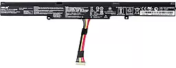 Акумулятор для ноутбука Asus GL553 A41N1611 / 14.4V 2600mAh / NB430857 PowerPlant Black