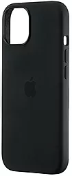 Чехол Apple Silicone Case Full with MagSafe and SplashScreen для Apple iPhone 15 Black