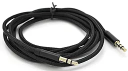 Аудіо кабель VEGGIEG AB-2 AUX mini Jack 3.5 мм М/М cable 2 м black (YT-AUXGJ-AB-2)
