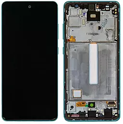 Дисплей Samsung Galaxy A52 A525, Galaxy A52 A526 5G з тачскріном і рамкою, (OLED), Blue