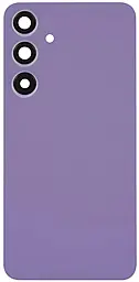 Задняя крышка корпуса Samsung Galaxy S24 Plus 5G 2024 S926 со стеклом камеры, Original Cobalt Violet - фото Задняя крышка корпуса Samsung Galaxy S24 Plus 5G 2024 S926 со стеклом камеры, Original Cobalt Violet