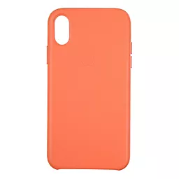 Чехол ArmorStandart Leather Case Apple iPhone XR Orange (OEM)
