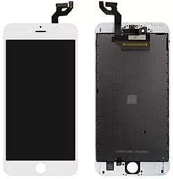Дисплей Apple iPhone 6S Plus с тачскрином и рамкой, (TFT), White