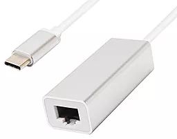 Мережева карта XoKo USB3.0 Type-C - RJ-45 Silver (AC-310)