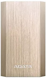 Повербанк ADATA A10050 10050 mAh Golden (AA10050-5V-CGD) - фото Повербанк ADATA A10050 10050 mAh Golden (AA10050-5V-CGD)