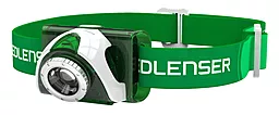 Фонарик налобный LedLenser SEO 3 Green (6003) Коробка
