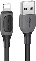 Кабель USB Usams SJ595 12W 2.4A Lightning Cable Black