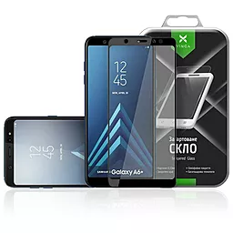 Защитное стекло Vinga Full Glue Samsung A600 Galaxy A6 2018 Black (VTPGSA600)