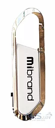 Флешка Mibrand Aligator 16GB USB 2.0 (MI2.0/AL16U7W) White - миниатюра 1
