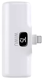 Повербанк WIWU Wi-P017-L 5000 mAh Lightning White - фото Повербанк WIWU Wi-P017-L 5000 mAh Lightning White