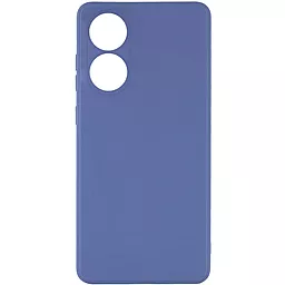Чохол Silicone Case Candy Full Camera для Oppo A58 4G Mist blue