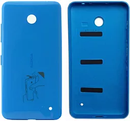 Задняя крышка корпуса Nokia Lumia 630 (RM-976) / 635 (RM-975) / 636 (RM-1027) / 638 Dual Sim (RM-978) Original Blue