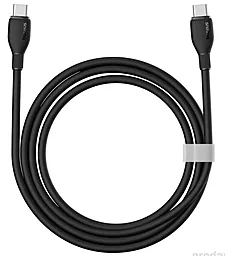 USB PD Кабель Baseus Pudding Series 100w 5a 2m USB Type-C - Type-C cable black (P10355702111-01) - мініатюра 3