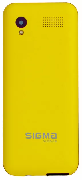 Мобільний телефон Sigma mobile X-style 31 Power Yellow - фото 2