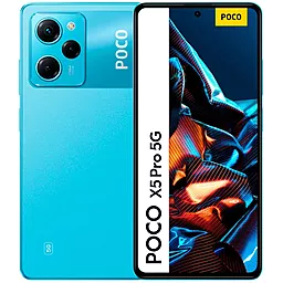 Смартфон Poco X5 Pro 8/256GB Blue - фото Смартфон Poco X5 Pro 8/256GB Blue