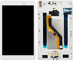 Дисплей для планшету Samsung Galaxy Tab A 8.0 2019 T295 (LTE) + Touchscreen with frame (original) White