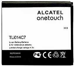 Аккумулятор Alcatel One Touch 4024D / TLi014C7 (1450 mAh) 12 мес. гарантии