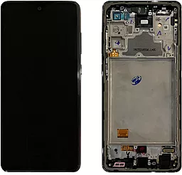 Дисплей Samsung Galaxy A72 A725, Galaxy A72 5G A726 с тачскрином и рамкой, (OLED), Awesome Black