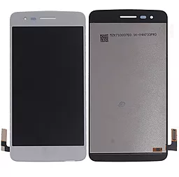 Дисплей LG K8 2017 (LGM-K120L, LGM-K120S, M200, US215, X240, X300) (40pin) с тачскрином, оригинал, Silver - фото Дисплей LG K8 2017 (LGM-K120L, LGM-K120S, M200, US215, X240, X300) (40pin) с тачскрином, оригинал, Silver