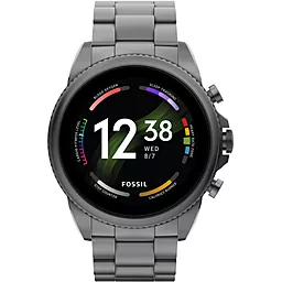 Смарт-годинник Fossil Gen 6 Smoke Stainless Steel (FTW4059) - фото Смарт-годинник Fossil Gen 6 Smoke Stainless Steel (FTW4059)