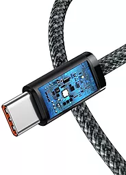 Кабель Baseus Dynamic USB Type-C - Type-C 100w 5a 1м PD cable Gray (CALD000216) - мініатюра 4