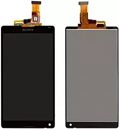 Дисплей Sony Xperia ZL (C6502, C6503, C6506, L35h, L35i) с тачскрином, оригинал, Black - фото Дисплей Sony Xperia ZL (C6502, C6503, C6506, L35h, L35i) с тачскрином, оригинал, Black