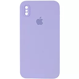 Чохол Silicone Case Full Camera Square для Apple iPhone X, iPhone XS Dasheen