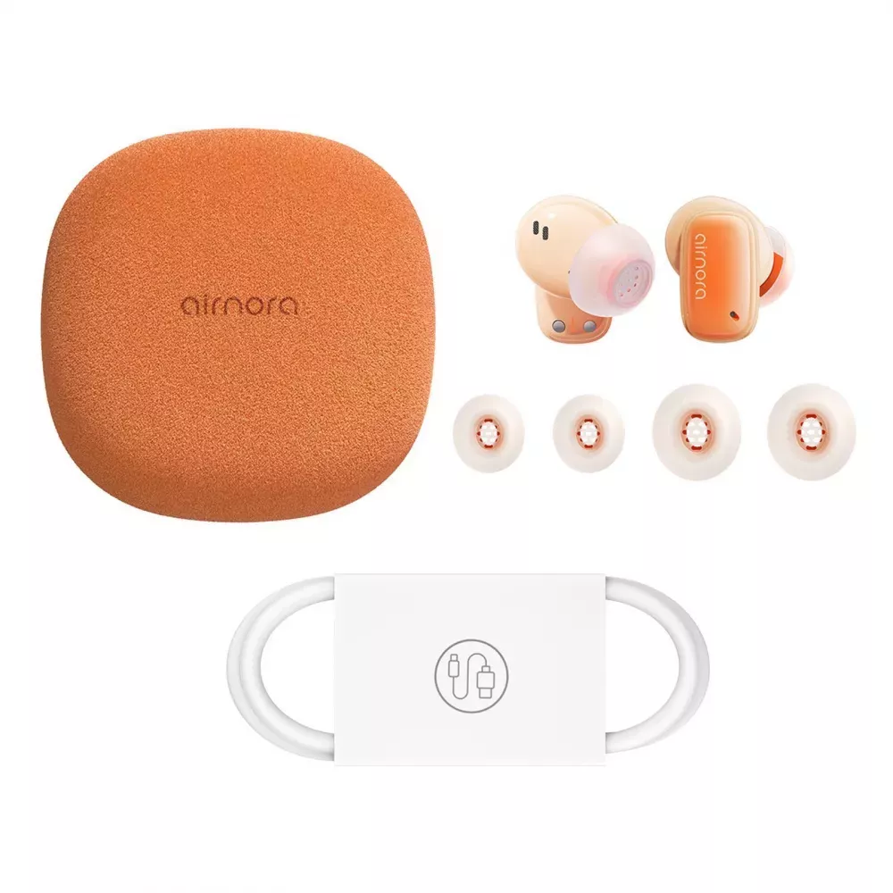 Наушники Baseus AirNora 2 ANC Orange - фото 3