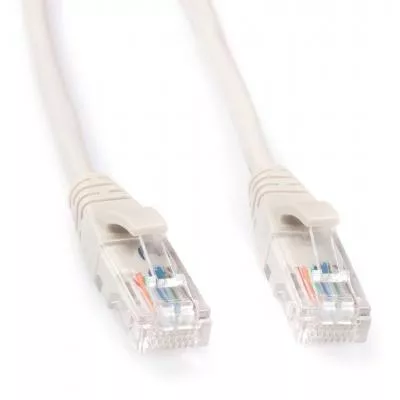 Патч-корд RJ-45 10м Vinga Cat. 5e UTP CCA білий (5E0.5CCA-10.0) - фото 4
