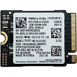 SSD Накопитель Samsung PM991a 128GB M.2 NVMe (MZ-9LQ128C)