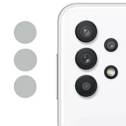 Гнучке захисне скло Epik 0.18mm на камеру (тех.пак) для Samsung Galaxy A32 4G, Galaxy A32 5G / Прозорий